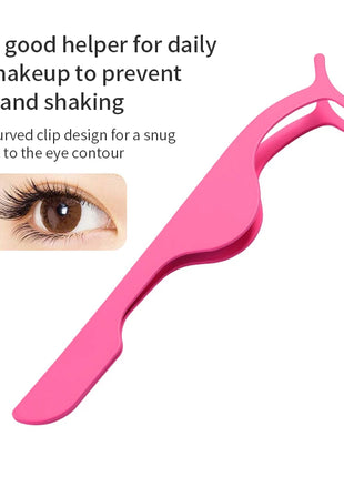 1 Pc False Eyelashes Tweezer Fake Eye Lash Applicator Makeup Tools Auxiliary Curler Mink Eyelashes Professional Tweezer Tools - Riparo82