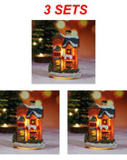 Christmas Light House Village decorazioni natalizie per la casa regali di Natale ornamenti natalizi capodanno 2024 Natale Navidad Noel