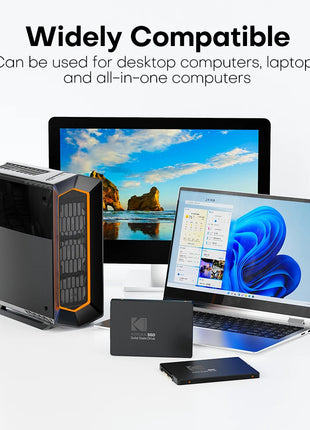 Kodak X120 PRO SSD Drive HDD 2.5 Disco rigido SSD 120GB 1TB 512GB 128GB 256GB HD SATA Disco rigido interno per computer portatile