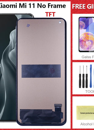 6.81 "Per Xiaomi Mi 11 Display LCD Touch Digitizer Assembly Per Xiaomi Mi 11 M2011K2C M2011K2G Display Parti di Ricambio Dello Schermo - riparo82