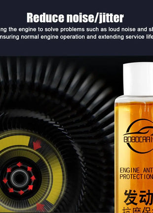 100ml Engine Anti-wear Agent Protective Engine Oil Car Reduction Oil Fine Eliminator Jitter Additive Noise Additive Mainten - Riparo82