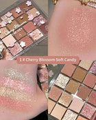 Palette Pearly Eyeshadow Glitter Earth Color Eyeshadows Shiny Eye Shadow Pallet Makeup Pigmentos Natural Cosmetic Free Shipping