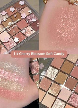 Palette Pearly Eyeshadow Glitter Earth Color Eyeshadows Shiny Eye Shadow Pallet Makeup Pigmentos Natural Cosmetic Free Shipping