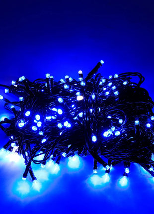 20M/Rotolo 200LED Esterno LED String Fata Luce Impermeabile Cavo Nero Spina UE Ghirlanda Lampada Natale Patio Decorazione del Giardino illuminazione - riparo82