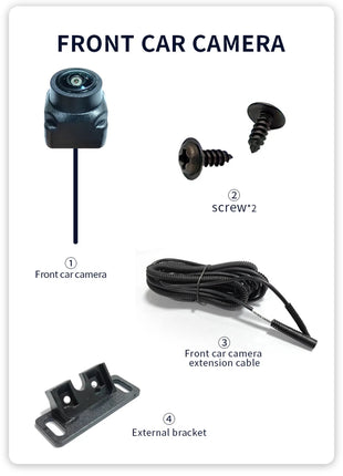 360 Cameras Car Panoramic Camera 1080P AHD Front /Rear /Left /Right Rear View Cameras System for Android Auto Radio Night Vision - Riparo82