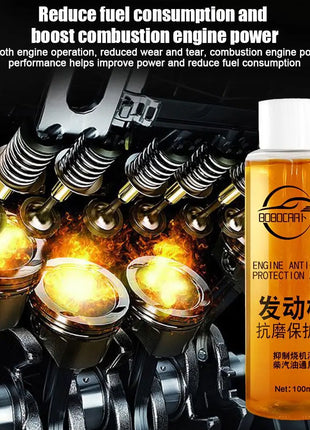 100ml Engine Anti-wear Agent Protective Engine Oil Car Reduction Oil Fine Eliminator Jitter Additive Noise Additive Mainten - Riparo82