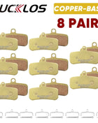 BUCKLOS MTB Pastiglie Freno A Disco per SHIMANO D02S Pastiglie Freno Idraulico In Metallo A Base di Rame Pastiglie Freno Per Mountain Bike per M9120 M820 M810