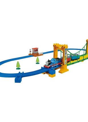 TAKARA TOMY Simulazione in lega pressofusa modello di auto Treno elettrico Pule Road Thomas Anne e Krabel pista Toy Gordon Set, giocattolo per ragazzi - riparo82