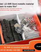 25 paia di pastiglie freno a disco per bicicletta MTB in resina/metallo/ceramica pastiglie freno idrauliche per bici da strada universali per Shimano SRAM AVID ZOOM B01S