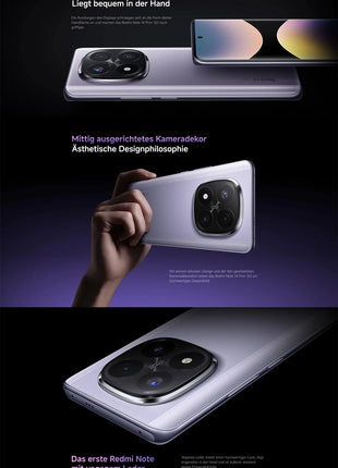 Versione globale Xiaomi Redmi Note 14 Pro Plus 5G Smartphone 200MP AI Camera Snapdragon 7s Gen 3 NFC 120W 5110mAh batteria - riparo82