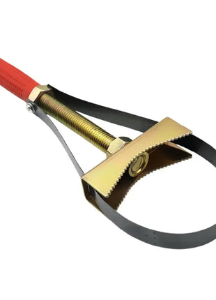 Strumento per la rimozione del filtro dell'olio Chiave per cinghia Strumento manuale Diametro regolabile Chiave per cinghia in acciaio Diametro automatico per auto moto