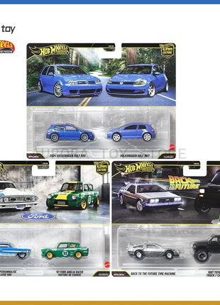 New Hot Wheels 1:64 HBL96 Car Culture Series Modello di auto Vestito a due auto Modello di auto in lega Toyota Personalizzato Raccogliere Giocattolo Regali di compleanno - riparo82