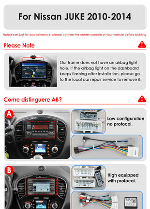 Hizpo Car Radio For Nissan Juke YF15 2010 - 2014 Carplay 4G Multimedia Video Player GPS Autoradio AI Voice 2 Din Android Auto BT - Riparo82