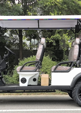 New Energy Sightseeing Car Electric Golf Cart with Electric Four-Wheel Vehicle off-Road Vehicle 2025 Latest Model Factory Direct - Riparo82