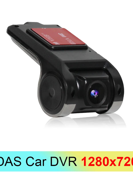 Dash Cam ADAS Car DVR HD 1080P USB Video Recorder For Android Navigation Front and Rear Dual Camera Loop Recording Night Vision - Riparo82