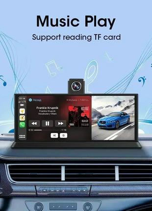 11.3 inch 4K Car DVR Wireless Carplay Android Auto Upgrade 360° Rotating Camera Dash Cam Video Recorder GPS Navigation Dashboard - Riparo82