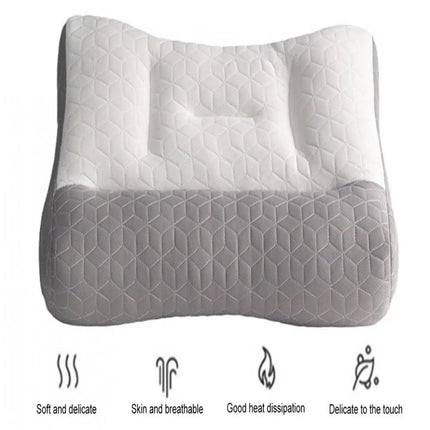 Orthopedic Deep Sleep Pillow Elastic Memory Foam Sleeping Cervical Neck Pillow Pain Relief Slow Rebound Bed Pillow