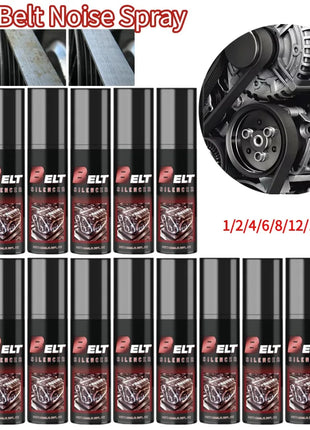 100ml Car Belt Noise Spray Prolongs Belt Life Engine Belt Silencer Spray-On Dressing Noise Lubrication Protection Silencer - Riparo82