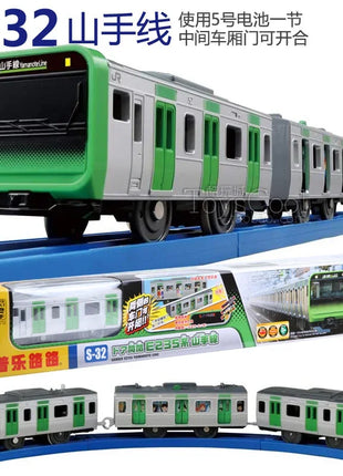TAKARA TOMY Pule Road Metro bus treno elettrico giocattolo, modello di auto di simulazione in miniatura con albero di compressione in lega, decorazione per adulti - riparo82