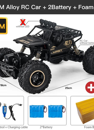 ZWN 1:16 4WD RC Auto 2.4G Radio Auto telecomandate Buggy ricaricabile 4x4 Camion telecomandati fuoristrada Ragazzi Giocattoli per i regali dei bambini