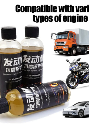Car Engine Cylinder Repair Agent Diesel Gasoline Additive Oil Engine Protection Noise Reduction Anti-Wear Repair Lubricating Oil - Riparo82