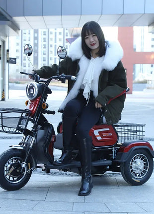 Electric Tricycle, Adult, Elderly, Leisure, Small-scale Home Transport for Children. - Riparo82