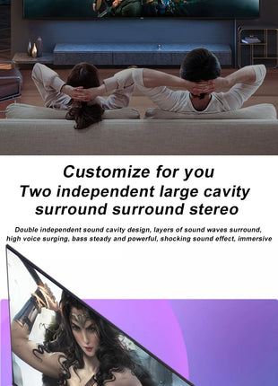 Normal Televisions Accept Custom Led Tv 55 Inch 4k Smart Android Tv Smart 65 75 85 Inch Smart Tv Set - Riparo82
