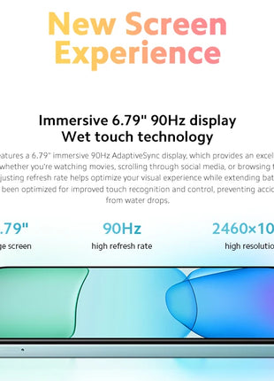 Global Version Xiaomi Redmi 13 Smartphone 108MP super clear camera MediaTek Helio G91 Ultra 33W fast charging 5030mAh battery - Riparo82