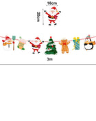 Stoviglie usa e getta a tema natalizio Piatti di carta rosso verde Tazze Tovaglioli Tovaglia Forniture per decorazioni per feste di buon Natale - riparo82