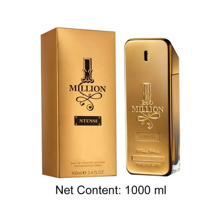 100ml Perfume Golden Million Gold Brick Extrait - Men's Long-Lasting Woody Perfume Men's Perfume Pray Fragrance Cologne