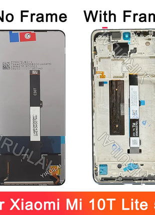 TFT Per Xiaomi Mi 10T Lite 5G LCD M2007J17G Display Touch Screen Parti di Montaggio Per Xiaomi Mi 10T Lite Display Dello Schermo LCD - riparo82
