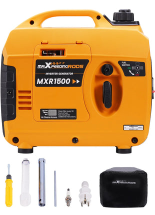 1200W Portable Silent Generator 11.5kg 4 Stroke for Outdoor Party - Riparo82