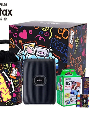 Stampante originale Fujifilm Instax Mini Link 2/Link 3 Stampanti per fotocamere Instax (20/40 fogli di pellicola bianca Instax Mini)