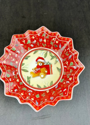 Vendita calda tedesca V Bao Stoviglie Natale Piatto da pranzo europeo Piatto da insalata Ciotola per zuppa - riparo82