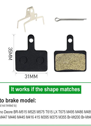 10 paia di pastiglie freno idrauliche per bicicletta per SHIMANO G01S M9000 Saint BR-M810 M820 M375 M445 Magura MT5 pastiglie freno a disco in resina organica