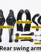 Braccio sospensione posteriore Fou VW Passat CC B6 B7 Tiguan 1K0505311AB 3C0505223/224 1K0505323N 1K0501529/530 1K0505465K Braccio supporto posteriore