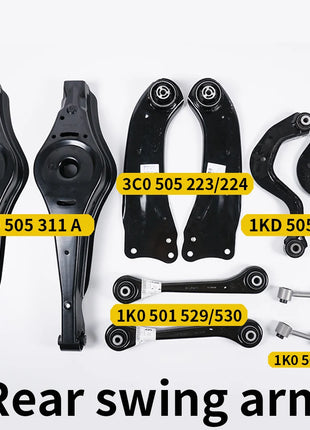 Braccio sospensione posteriore Fou VW Passat CC B6 B7 Tiguan 1K0505311AB 3C0505223/224 1K0505323N 1K0501529/530 1K0505465K Braccio supporto posteriore