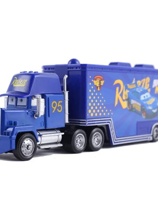 Auto 2 Fritter Frank Camion Modello Disney Pixar 3 Camion Giocattolo Auto Saetta Mcqueen Mack Zio Dinoco Racer Metallo per il Regalo Dei Bambini - riparo82