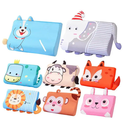 Toddler Pillows for Sleeping Comfortable Neck Support Breathable Skin-Friendly Travel Cushion for Kids Small Pillow for Nap Time