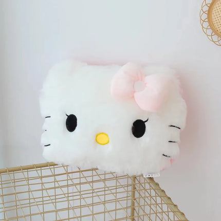 Cute Hello Kitty Pillow For Sleeping Girls Big Headboard Cushion Bed Cushion Dormitory Student Backrest Cushion Practical Gift