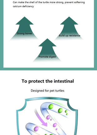 105g General Turtle Food Brazilian Turtle Feed Grass Turtle Young Turtle Food Small Particles Hair Color Yellow Edge Snapping - Riparo82