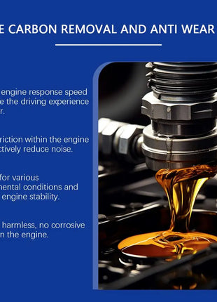 Car Engine Wear Repair Agent Reduce Fuel Consumption Gasoline Diesel Oil Additive Engine Cleaner Catalytic Converter - Riparo82
