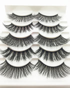 10/2 Pairs Mink Eyelashes Natural 3D Lashes Faux Cils Makeup Dramatic False Eyelashes Wholesale Eyelash Extension Makeup Tools