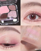 Little Ondine Four Colour Eye Shadow Undercover Powder Palette Highlighting Natural Nudes Korean Makeup Glitter Eyeshadow - Riparo82