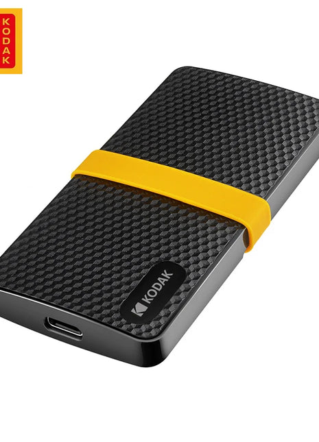 Kodak SSD esterno X200 Unità a stato solido portatile da 1 TB USB 3.1 Tipo C Disco rigido 512 GB 256 GB Mini Flash per PS4 Laptop MacBook PC