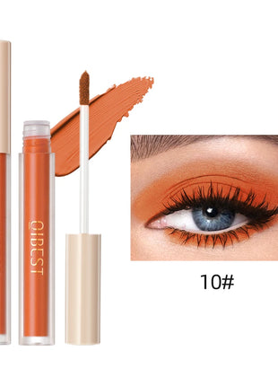 24 Colors Matte Liquid Eyeshadow Cream Nude Eye Makeup Long Lasting Eye Shdaow Stick Blush Purple Green Blue Red Contour Shadow - Riparo82