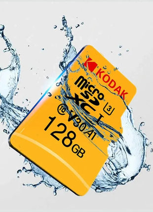 Scheda di memoria KODAK Micro SD Classe 10 128 GB 4K Cartao De Memoria ad alta velocità Memoria Flash TF Mecard C10