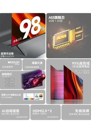 Full-screen 100-inch TV - Riparo82