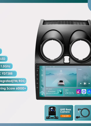 Hizpo 8G+128 AI Voice Car Radio Android Auto Multimedia For Nissan Qashqai J10 2006 2007 2008-2013 Carplay 4G 2din GPS autoradio