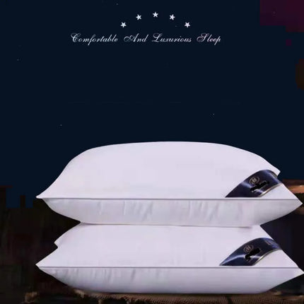 Sleeping Pillows for bedroom double top bed stuffed Hotel Five-star viscoelastic soft orthopedic pillow 48*74 extension Cushion